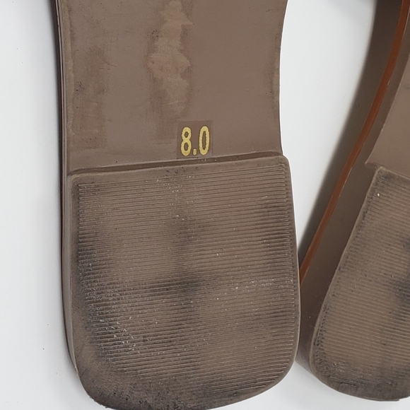 Steven New York Harlien Croc Embossed Black Slide Sandals Size 8 - Picture 8 of 10